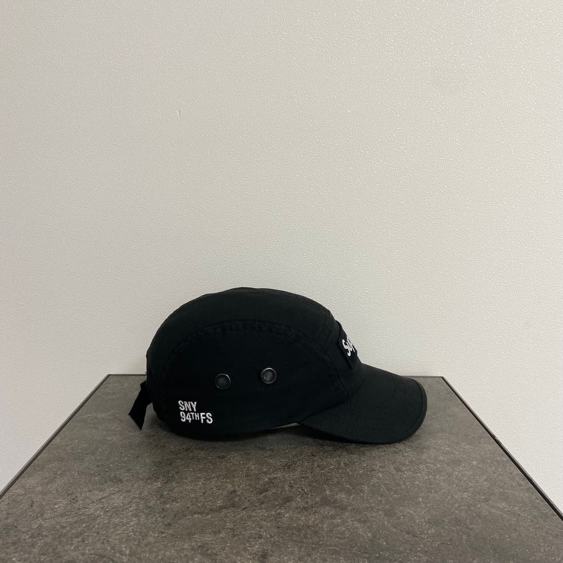 (OS) 슈프림 박스로고 캠프캡 모자 22FW 밀리터리 블랙 상품이미지3