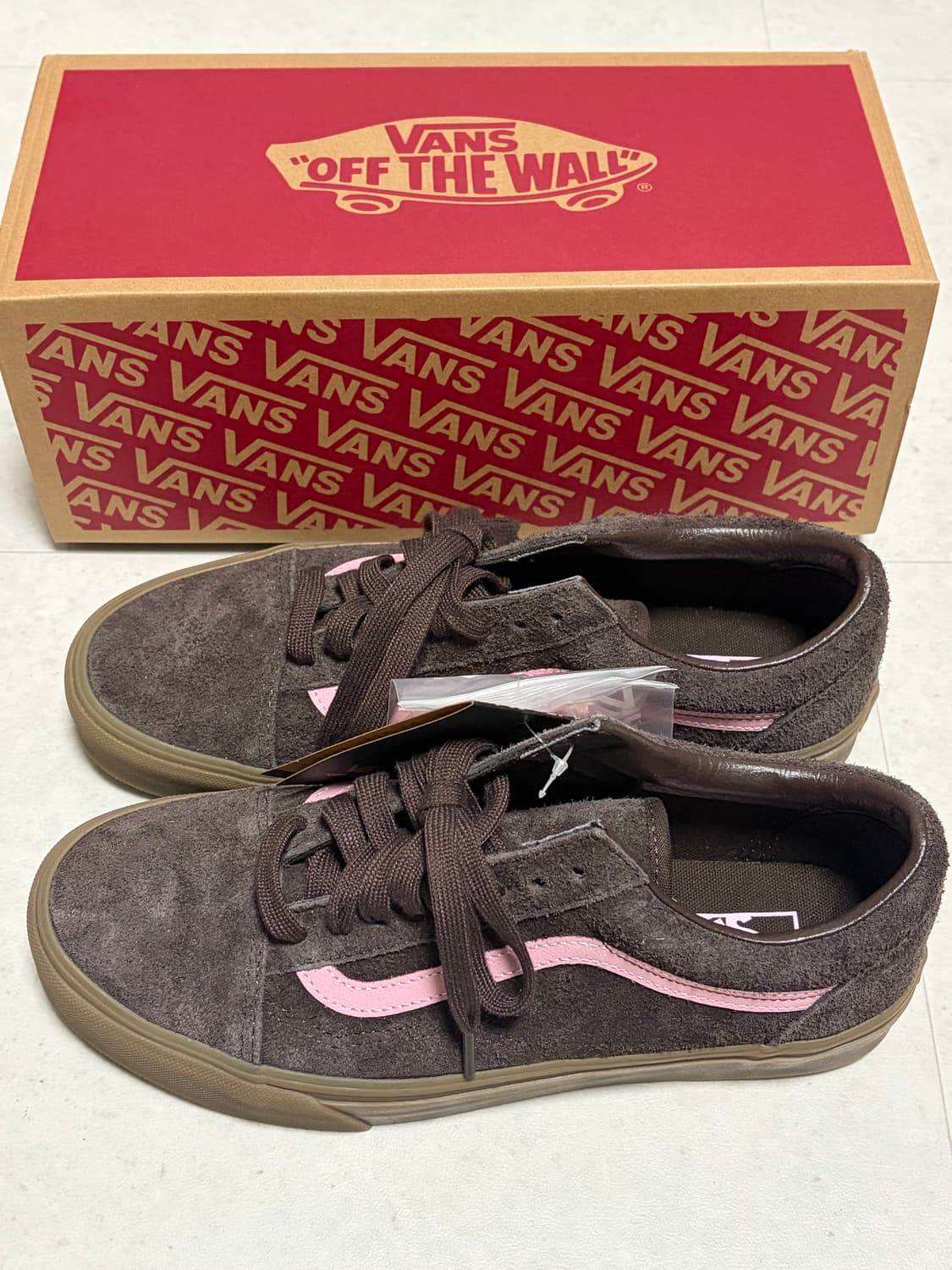 반스 올드스쿨 브라운핑크 260 (새거) 상품이미지2