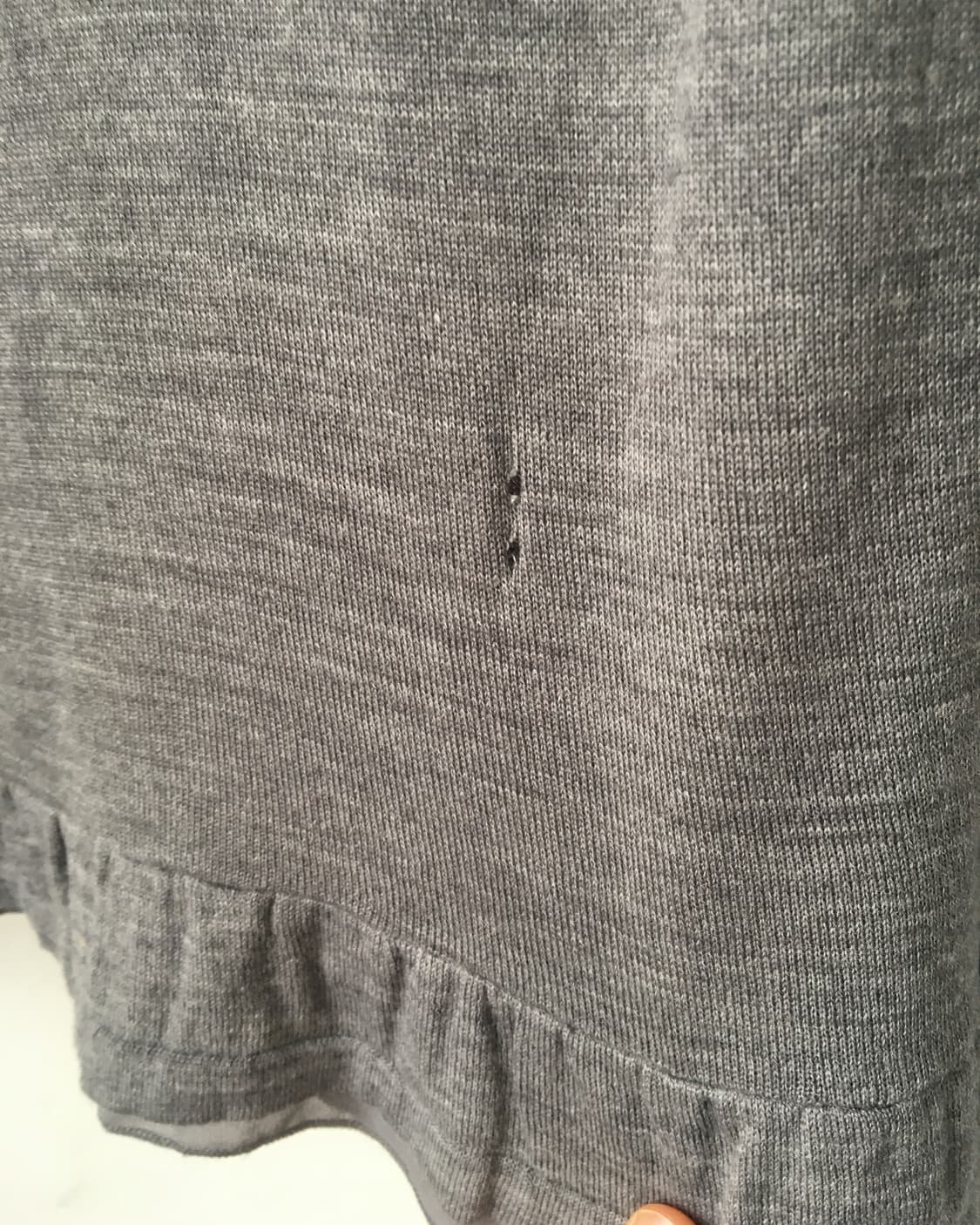 Lace trimming knit cardigan 상품이미지9