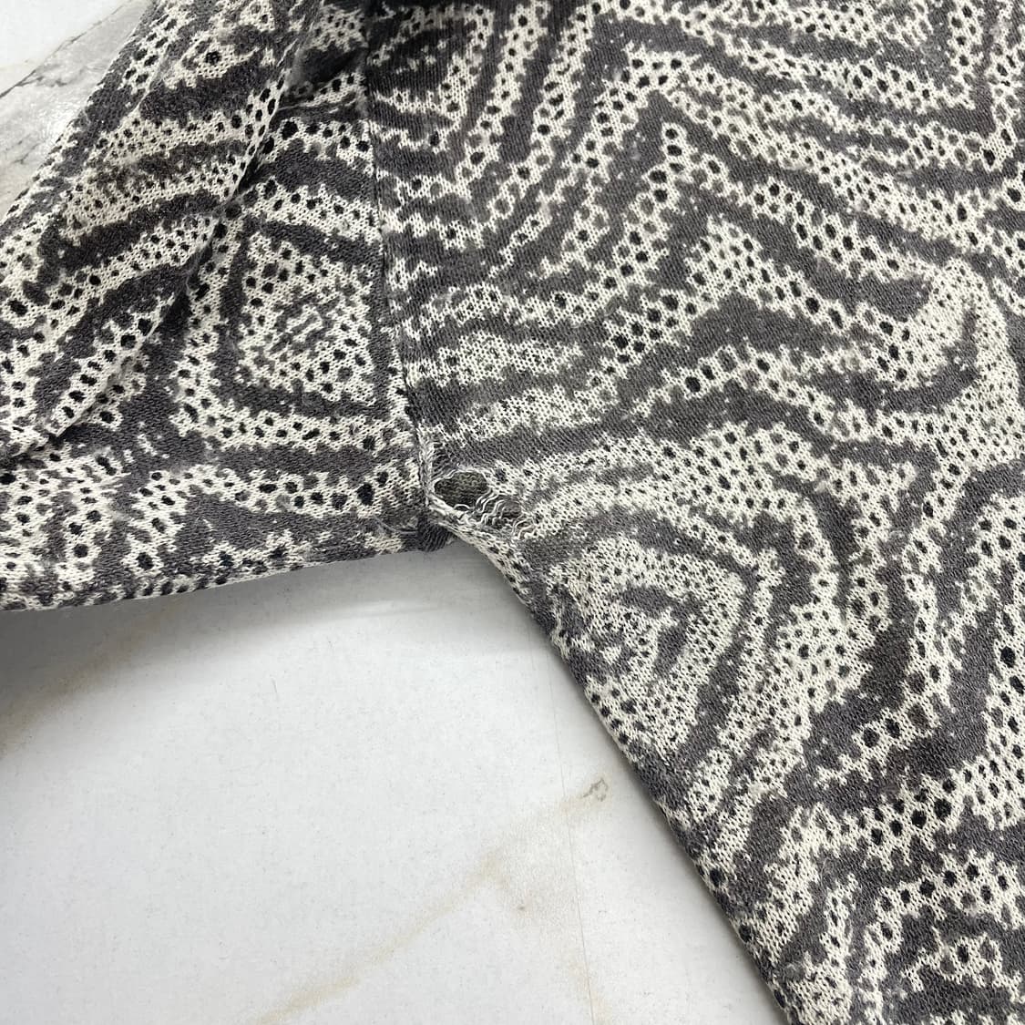 쟈딕앤볼테르 디럭스 자카드 패턴 실크 캐시미어 니트 S 상품이미지7