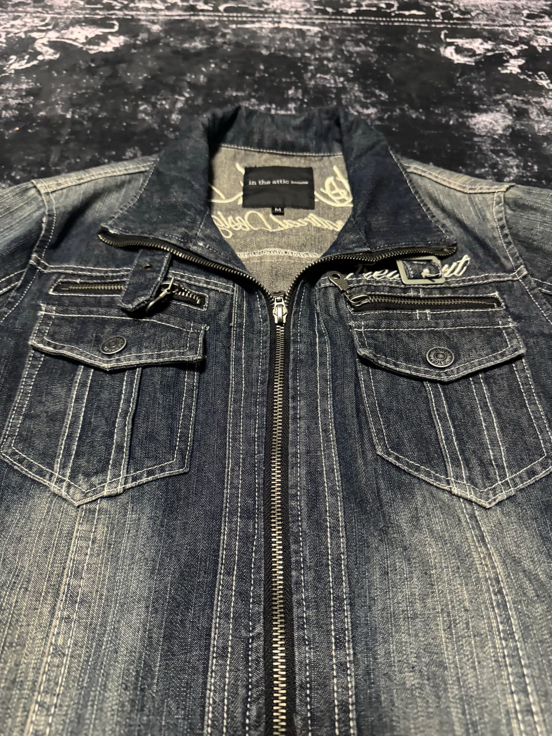 “In The Attic”Road dust denim jacket 상품이미지2