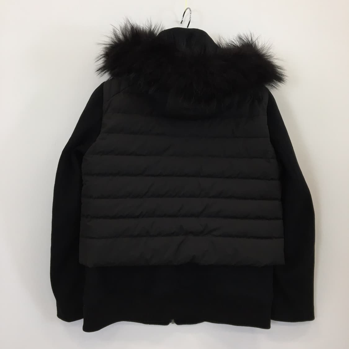 와이드앵글 모직 레이어드 덕다운 패딩점퍼 95  상품이미지5