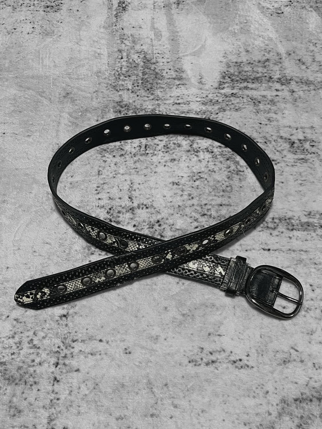 00s python eyelet belt  상품이미지2