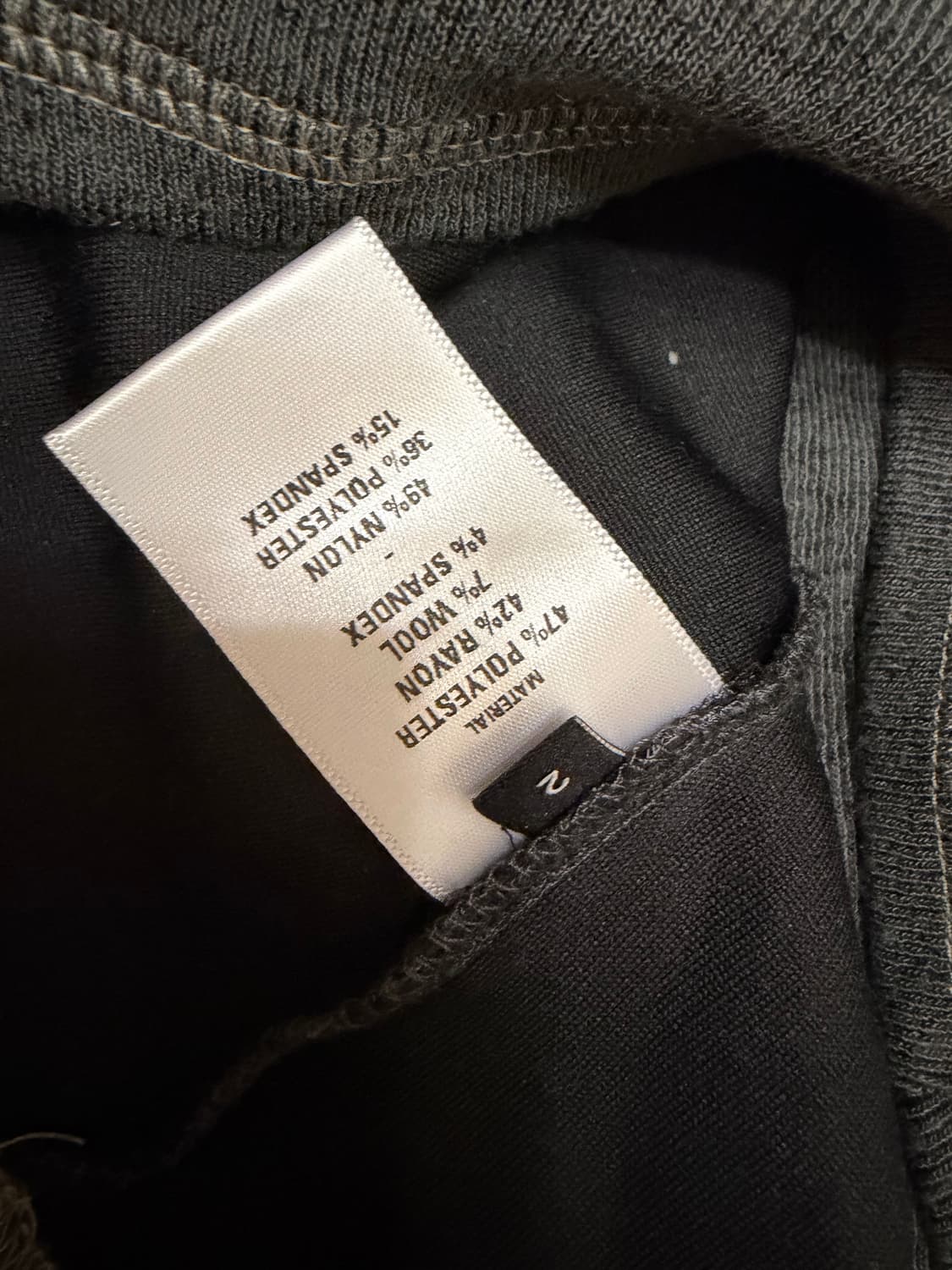 혜인서 하이넥 코튼 슬리브리스 그레이 상품이미지4