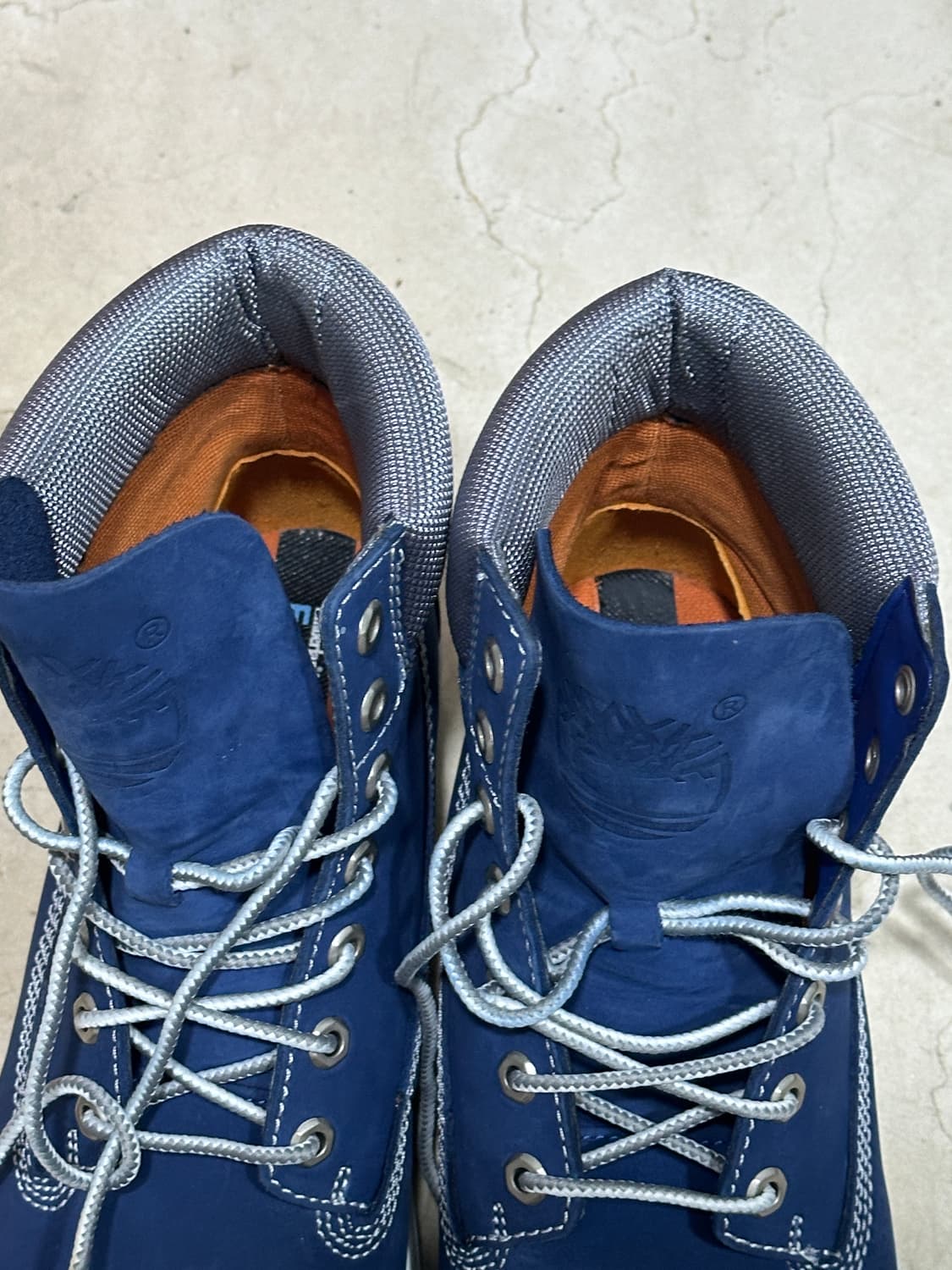 희귀템) 팀버랜드 워커 부츠 블루 US 9 ,270 사이즈 상품이미지2