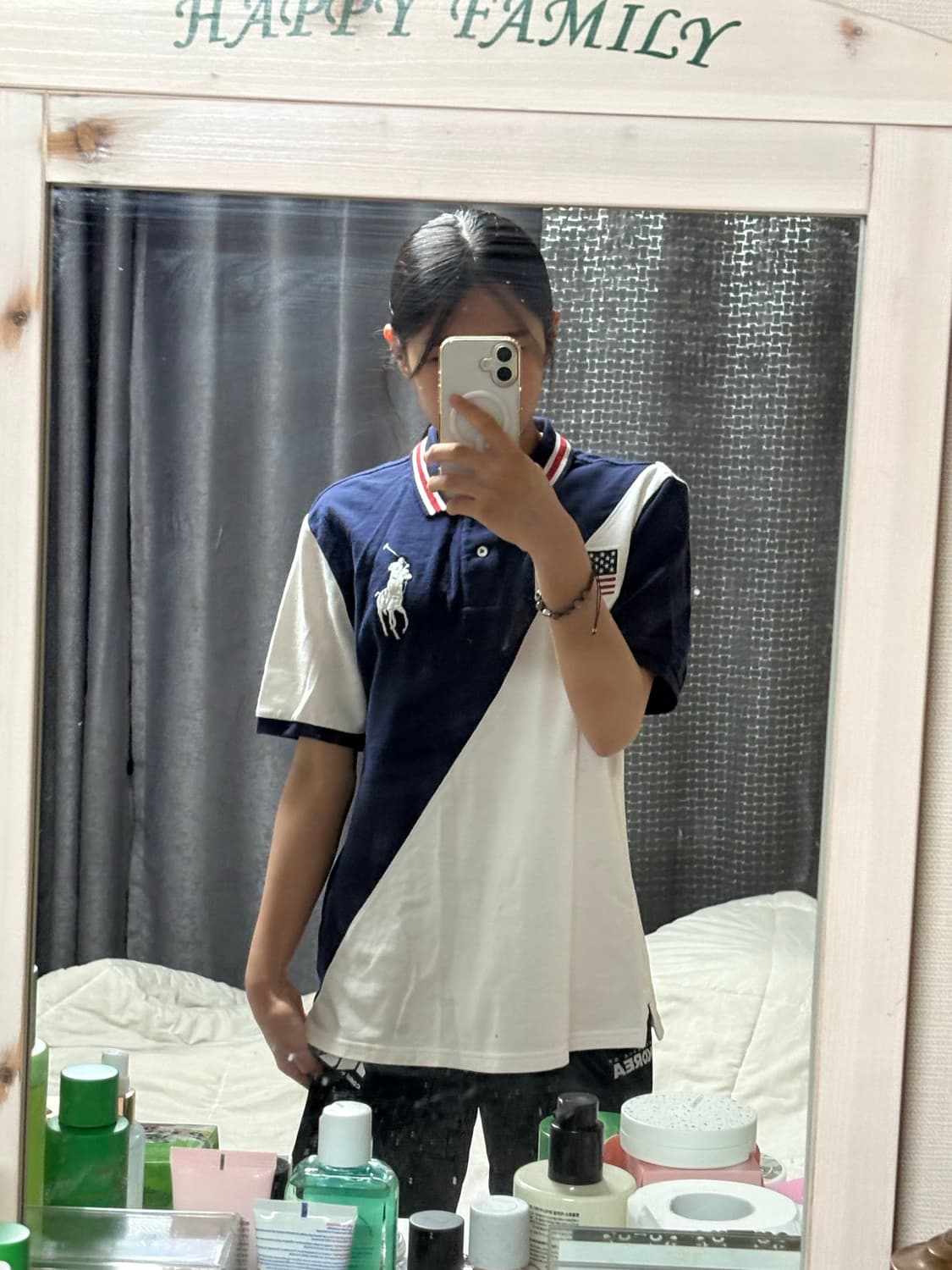 폴로 성조기 빅포니 반팔 상품이미지2