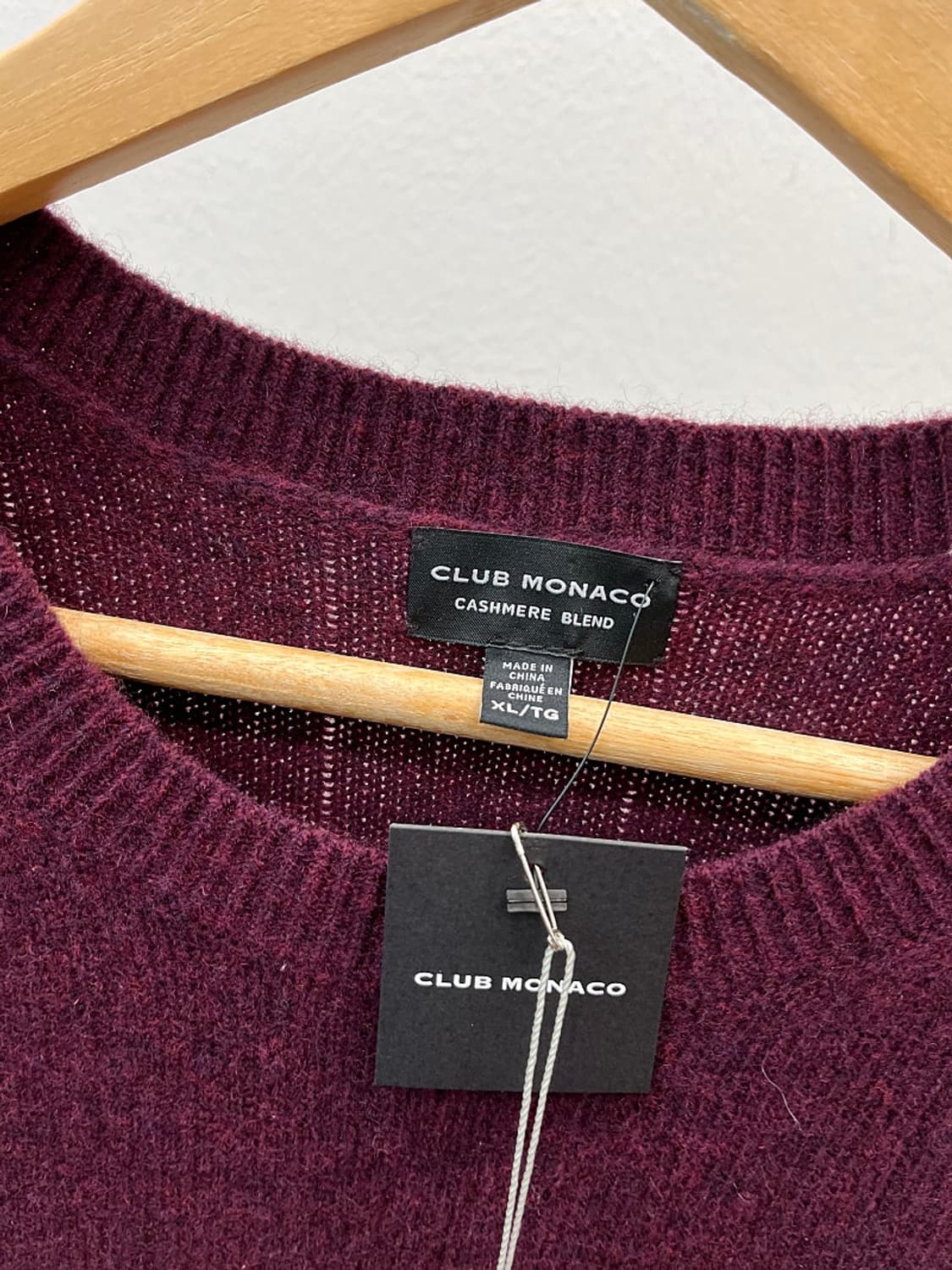 110) 클럽모나코 캐시미어 니트  상품이미지2
