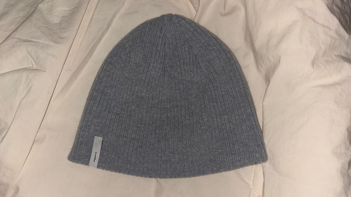 FLARE Knit Beanie - Gray 상품이미지1