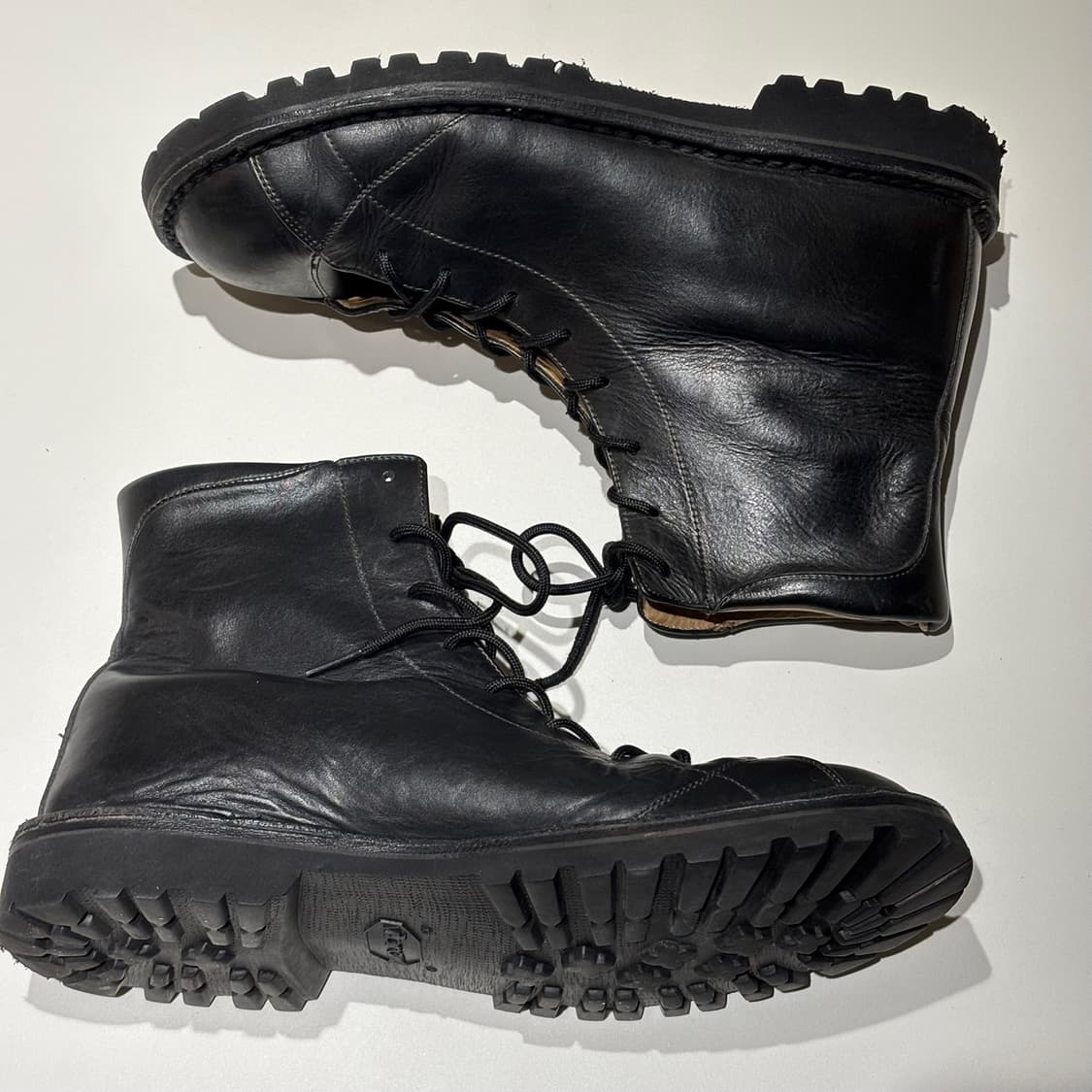 42) 요지 야마모토 뿌르 옴므 빈티지 컴뱃 부츠 상품이미지4