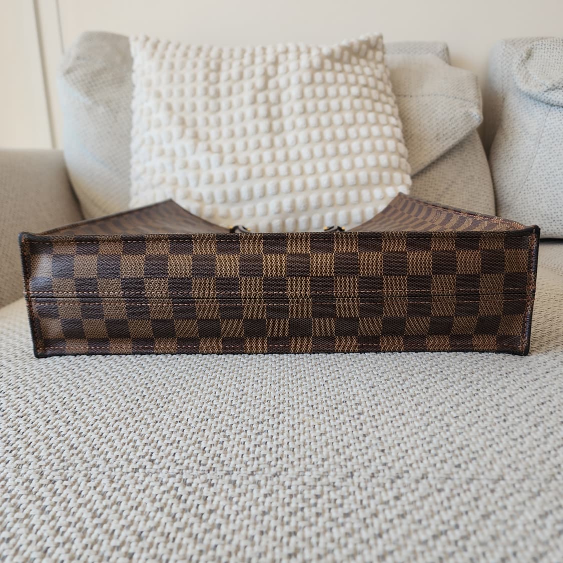 상태최상 루이비통 삭플라 GM 토트백 다미에 N51140 상품이미지9