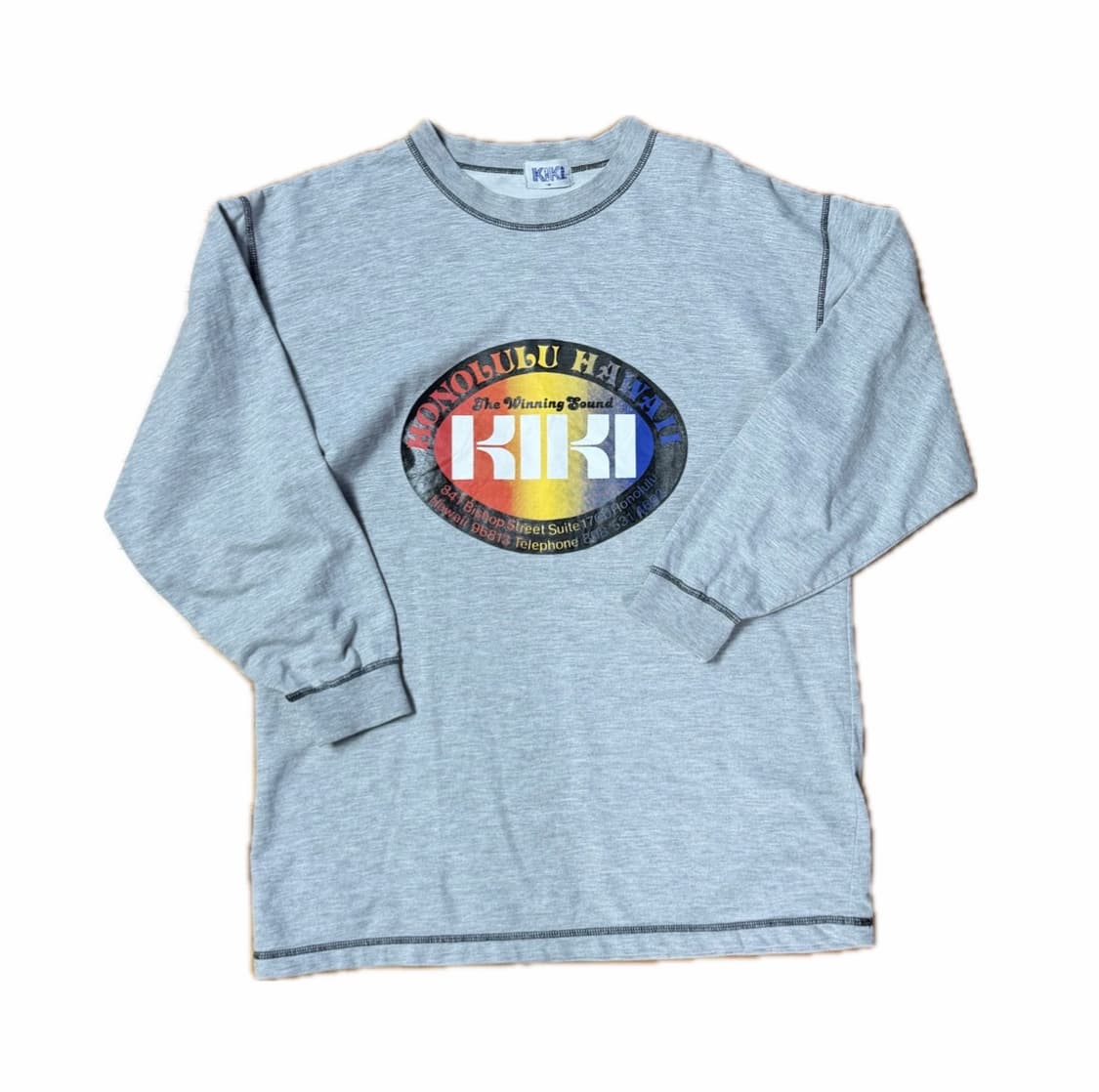 키키 하와이 서프 그래픽 롱슬리브 상품이미지6