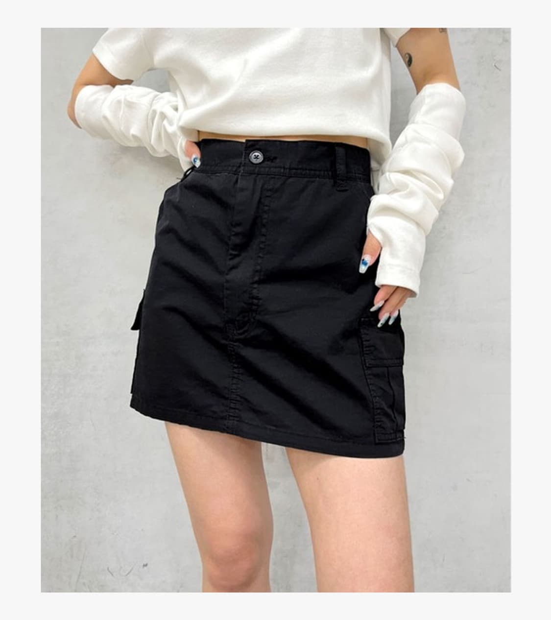 WHO’S WHO GALLERY - CARGO MINI SKIRT 상품이미지1