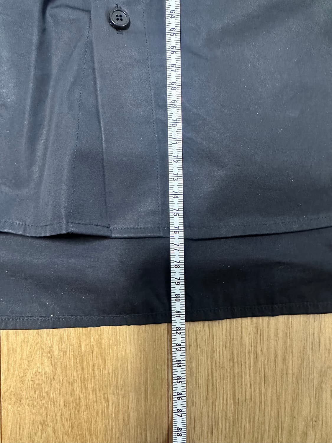 우영미 파리 블랙 레이어드 셔츠 상품이미지4