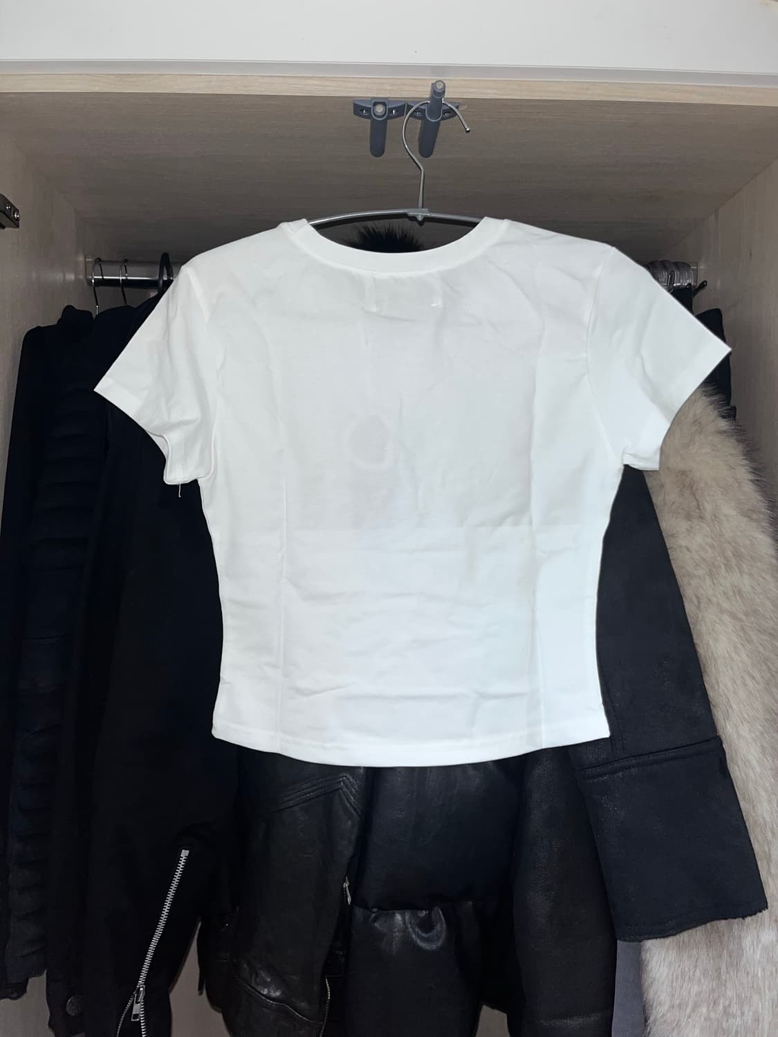 (새상품)쓰리타임즈 쥬얼티 반팔 화이트s  상품이미지2