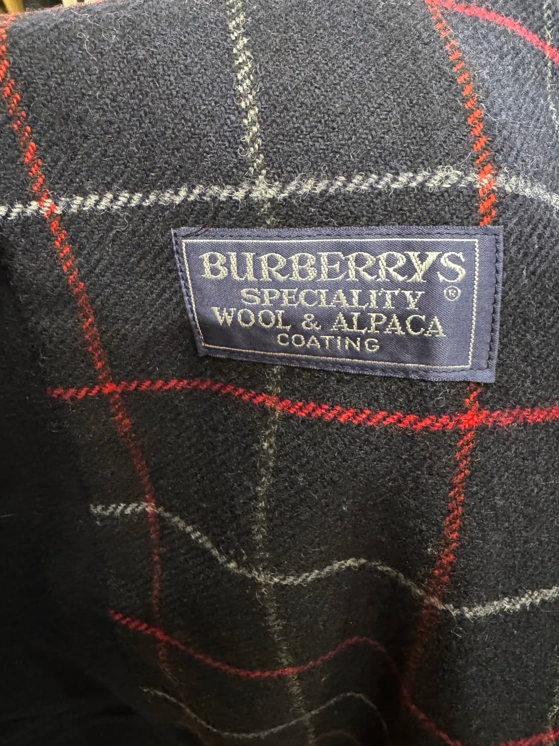 버버리 더블 브레스티드 알파카 코트 상품이미지7