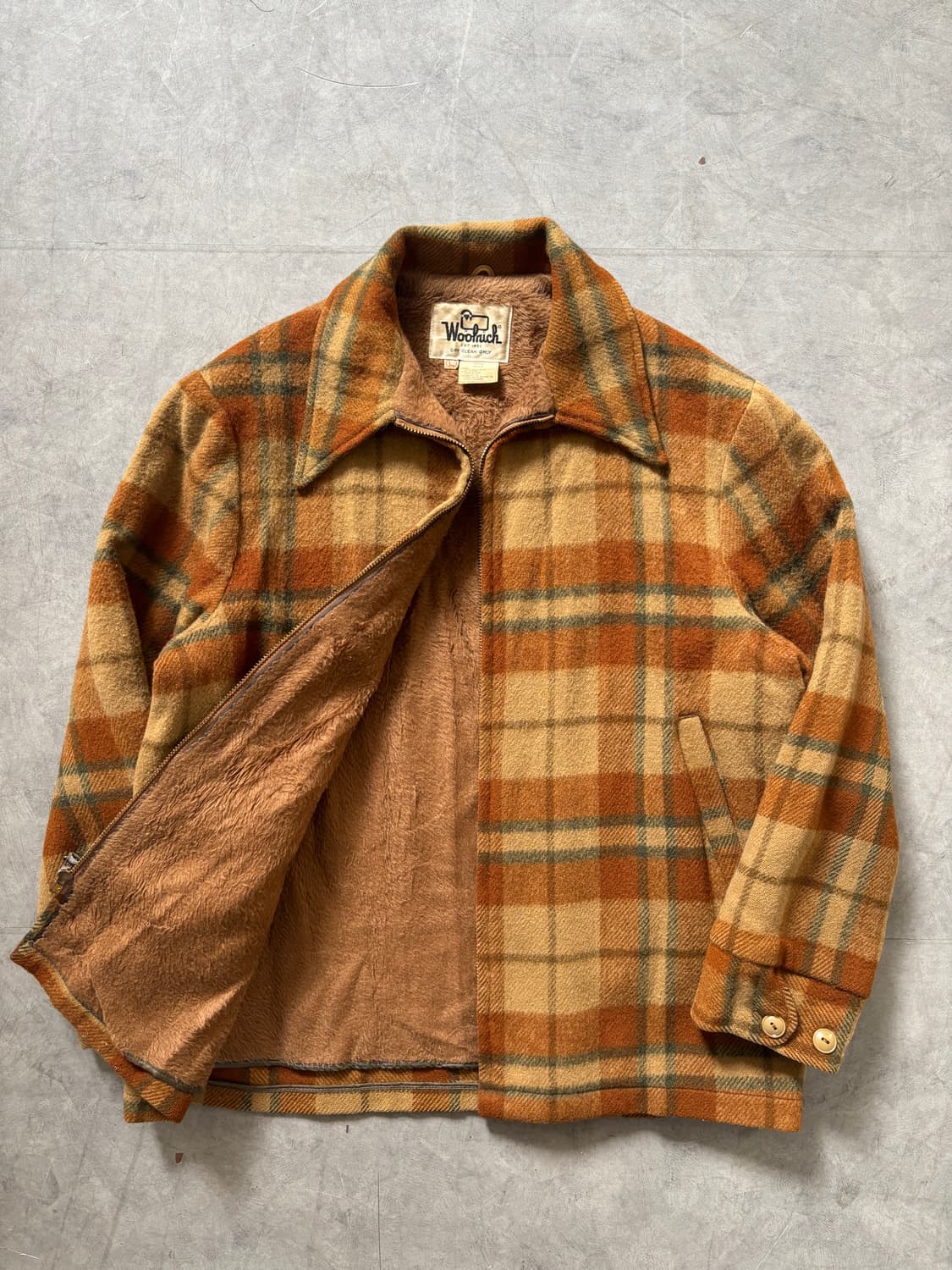 Woolrich 울리치 60’s 울 체크 셔츠 자켓 상품이미지3