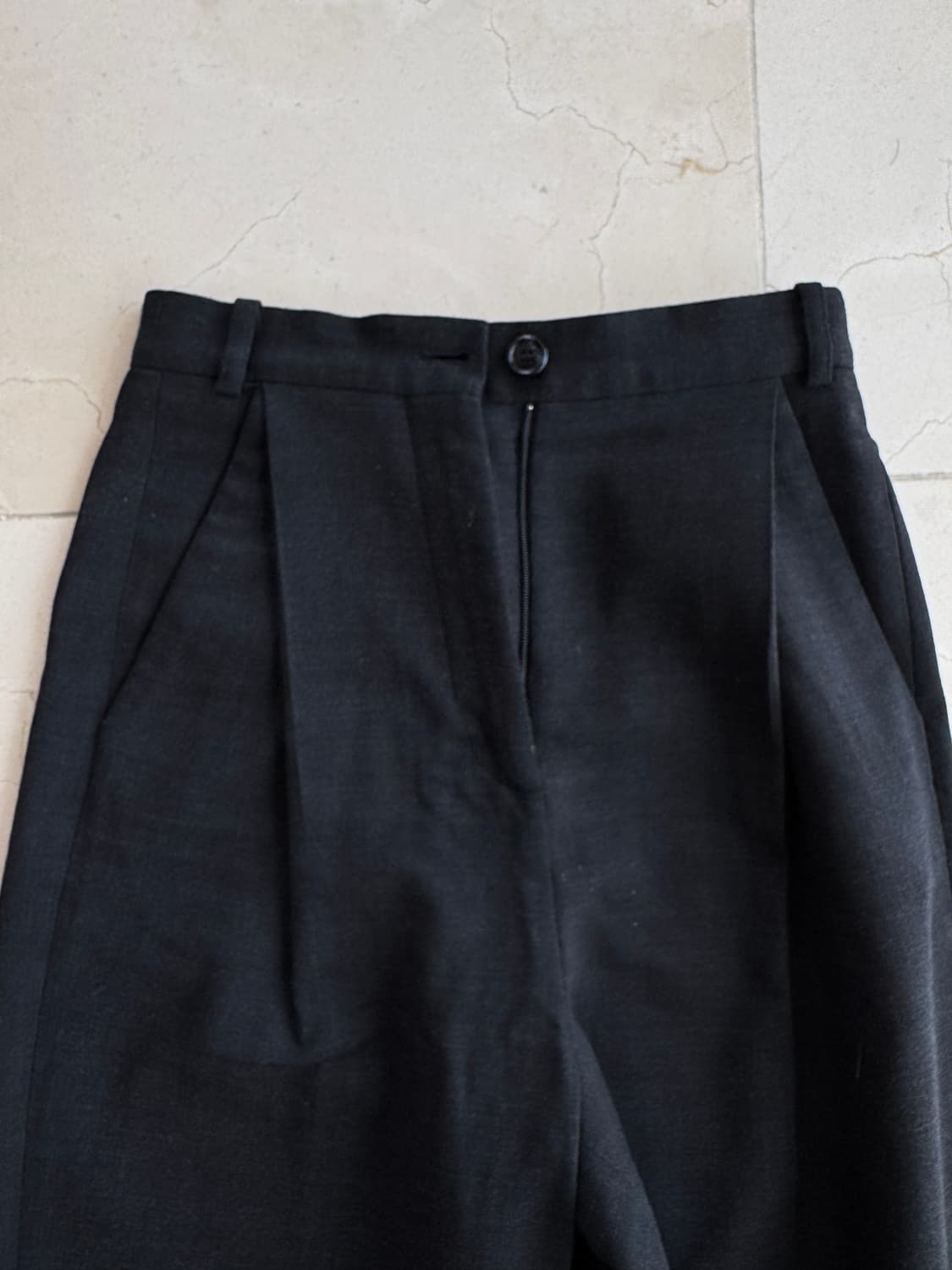 아크네 스튜디오 Acne Studios 울 테이퍼드 슬랙스 챠콜 32 상품이미지2