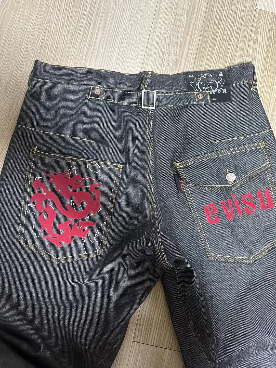 [ARCHIVE] 에비수 재팬 "YAMANE" 드래곤&맵 신치백 데님  상품이미지3