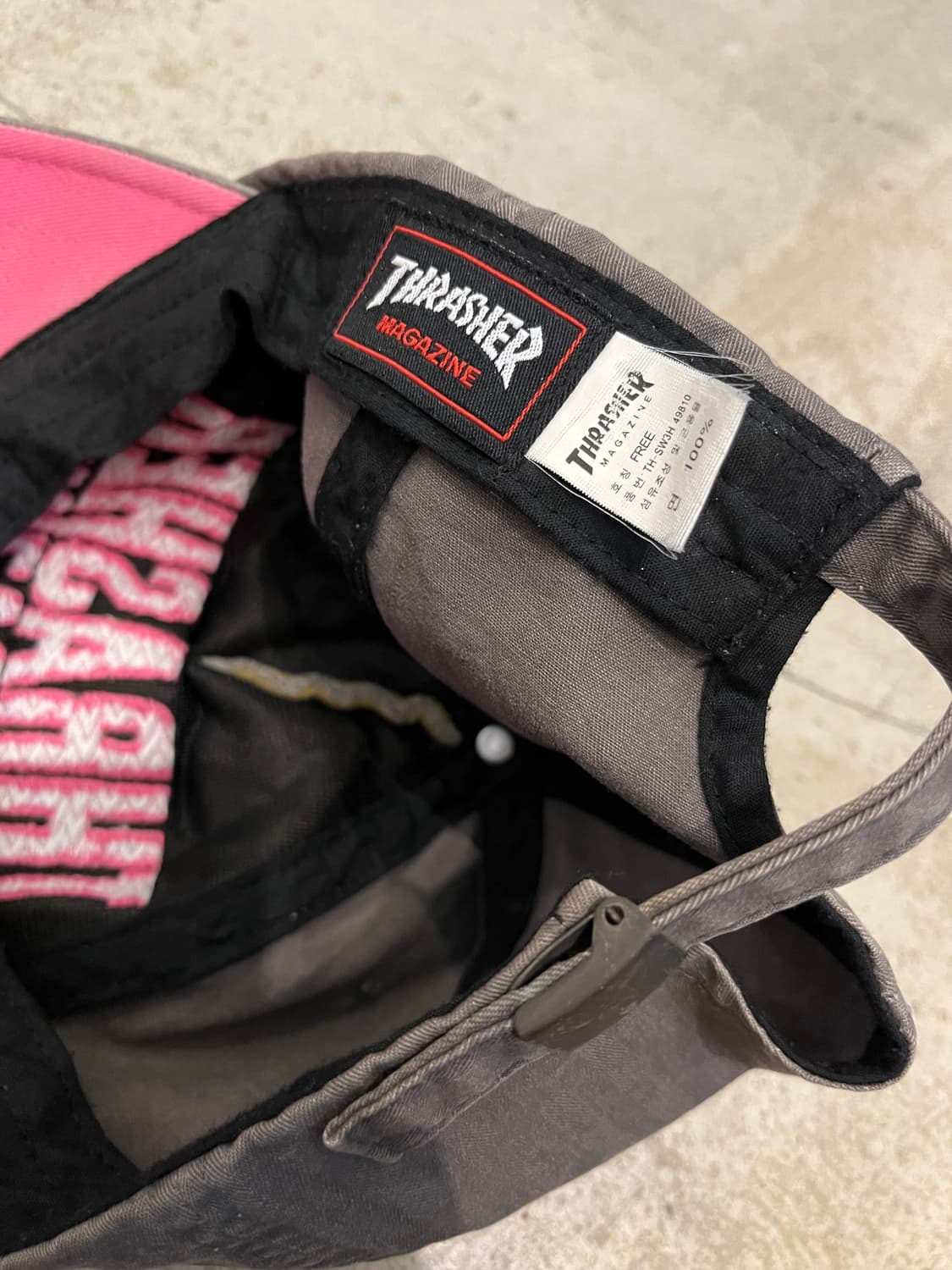 빈티지 트레셔 5패널 상품이미지5