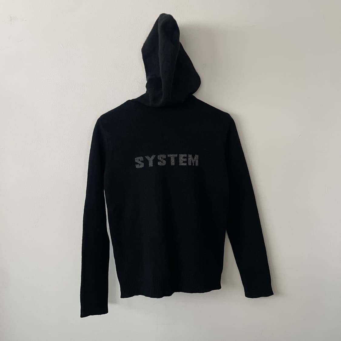 vintage system wool hoody knit 상품이미지5