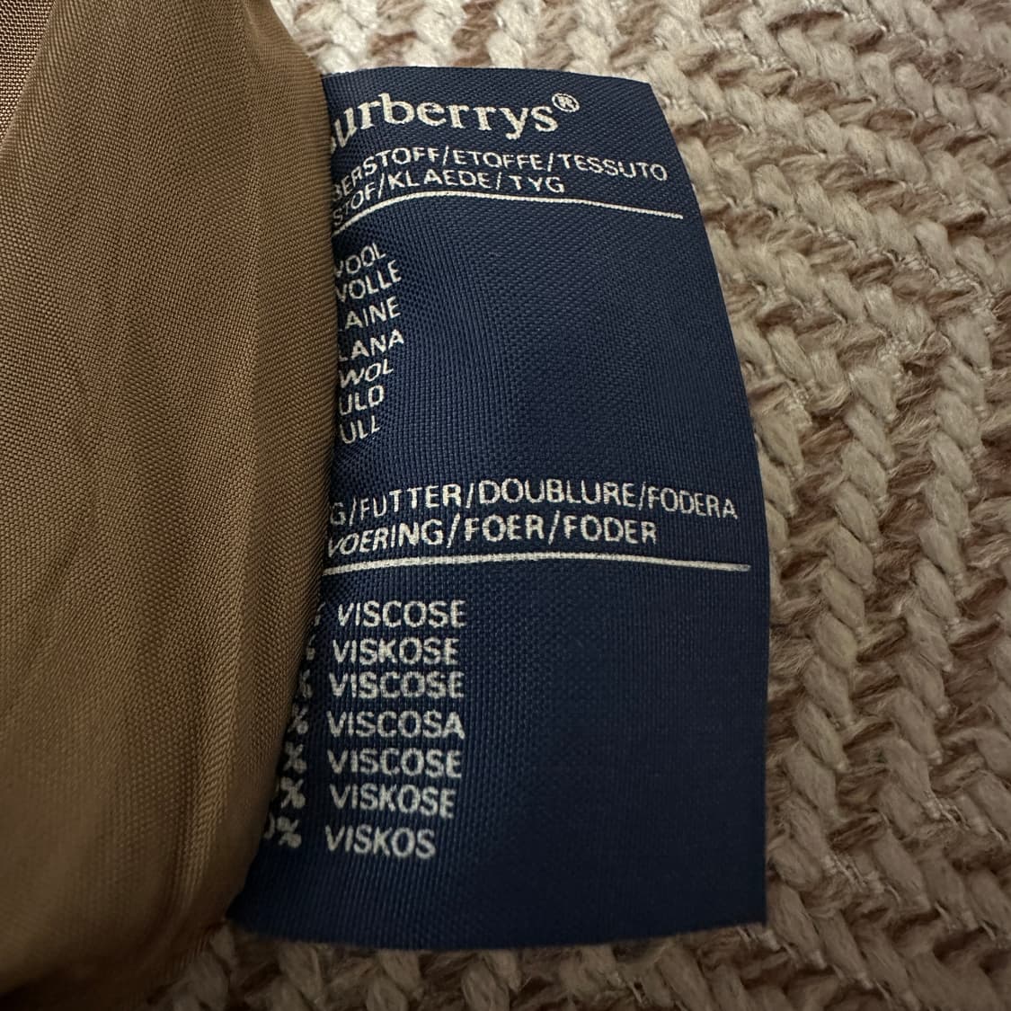 BURBERRYS england made skirt 상품이미지4