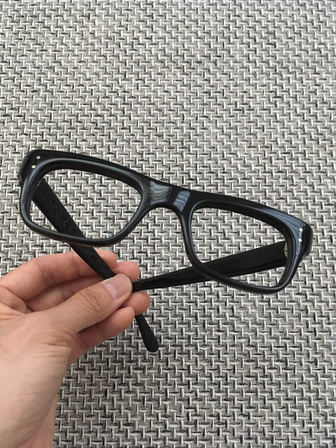 50s Black vtg france eyewear No.1 상품이미지7