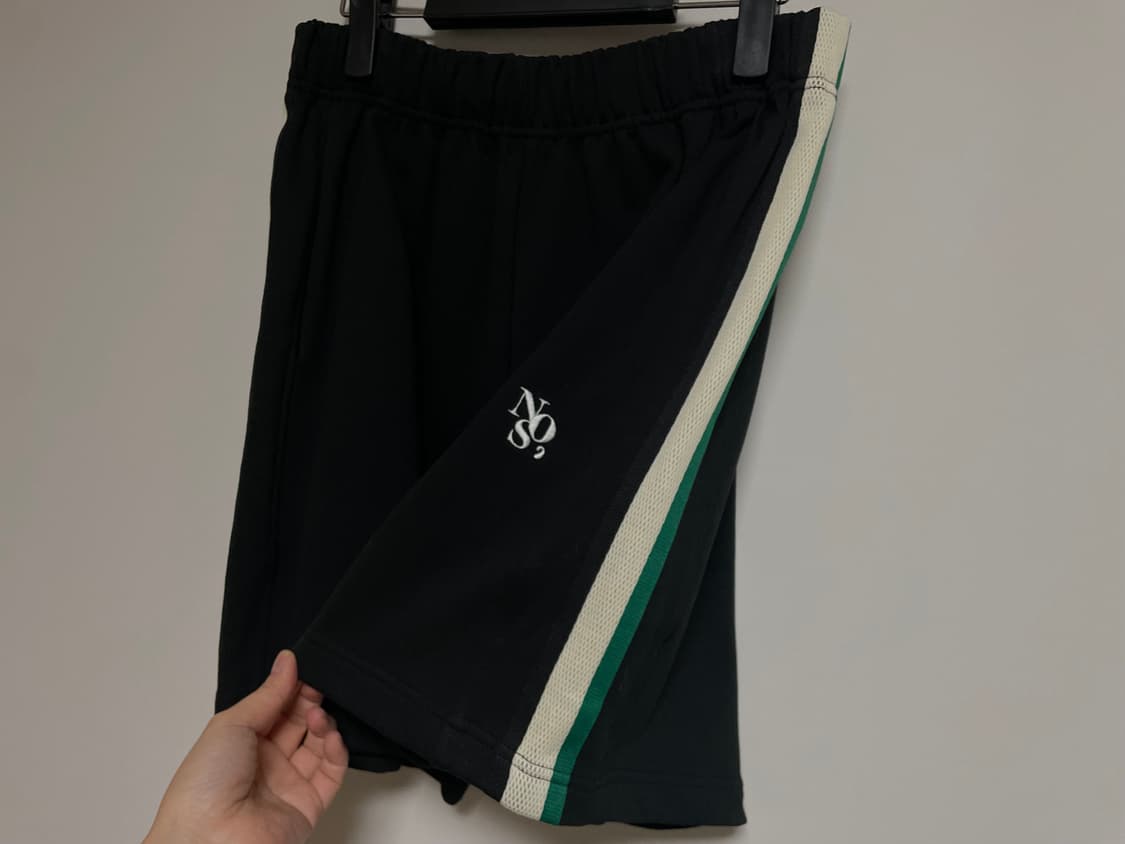 NOS7 메인로고 트랙 숏 팬츠 상품이미지4