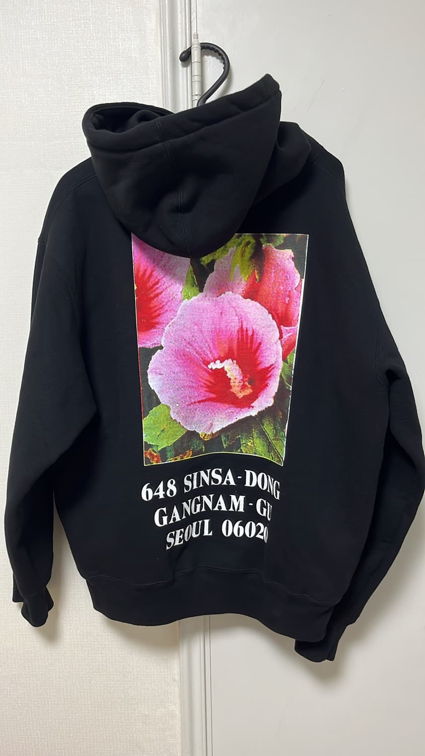 슈프림 서울 박스로고 후드 스웨트셔츠 블랙 - 23FW [M] 상품이미지2