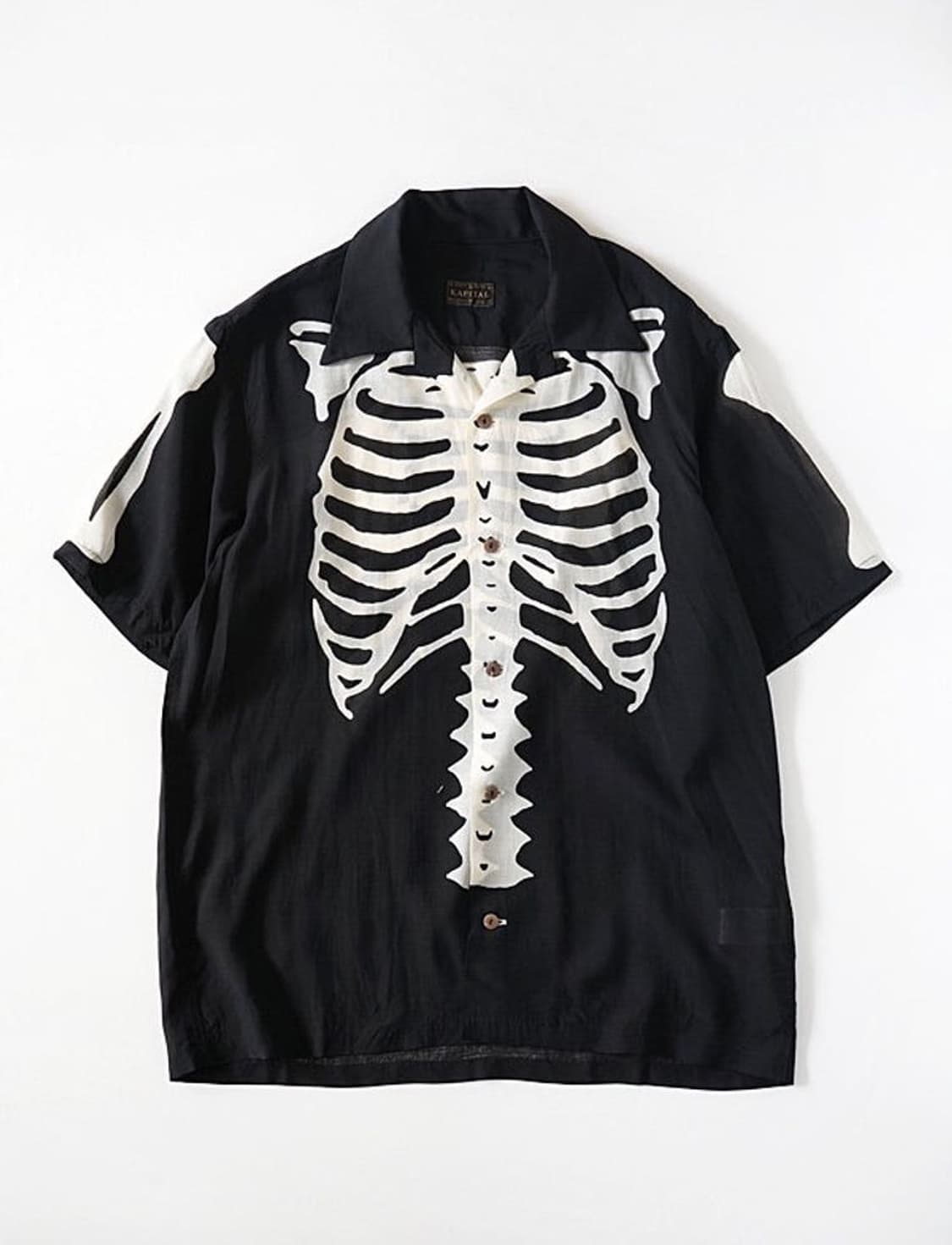 KAPITAL 캐피탈 실크 레이온 본 알로하 셔츠 5사이즈 상품이미지1