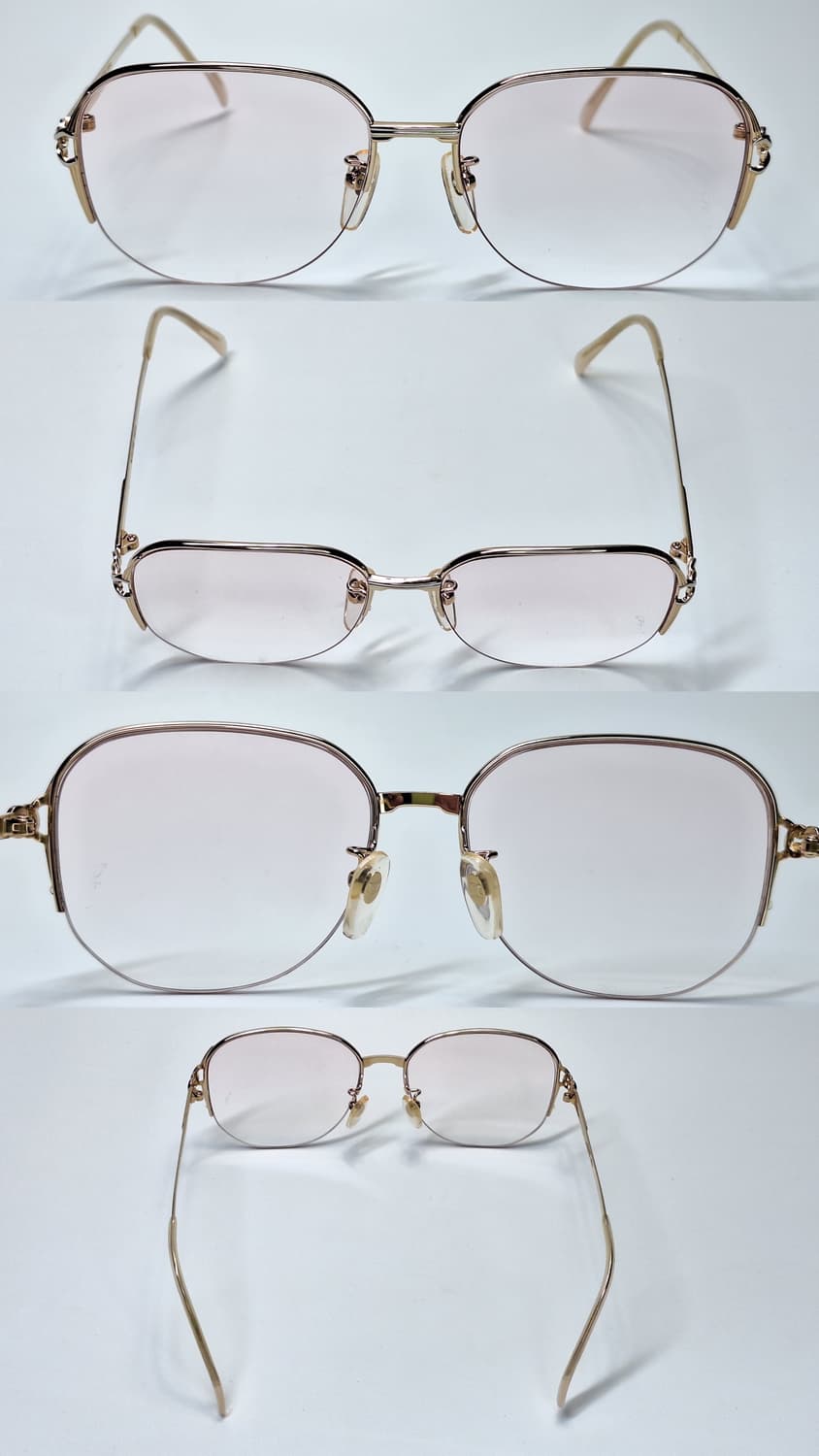 올드 셀린느 CL-271 순 티타늄 반무테 안경테 명품 일본수입 하이엔드 상품이미지3