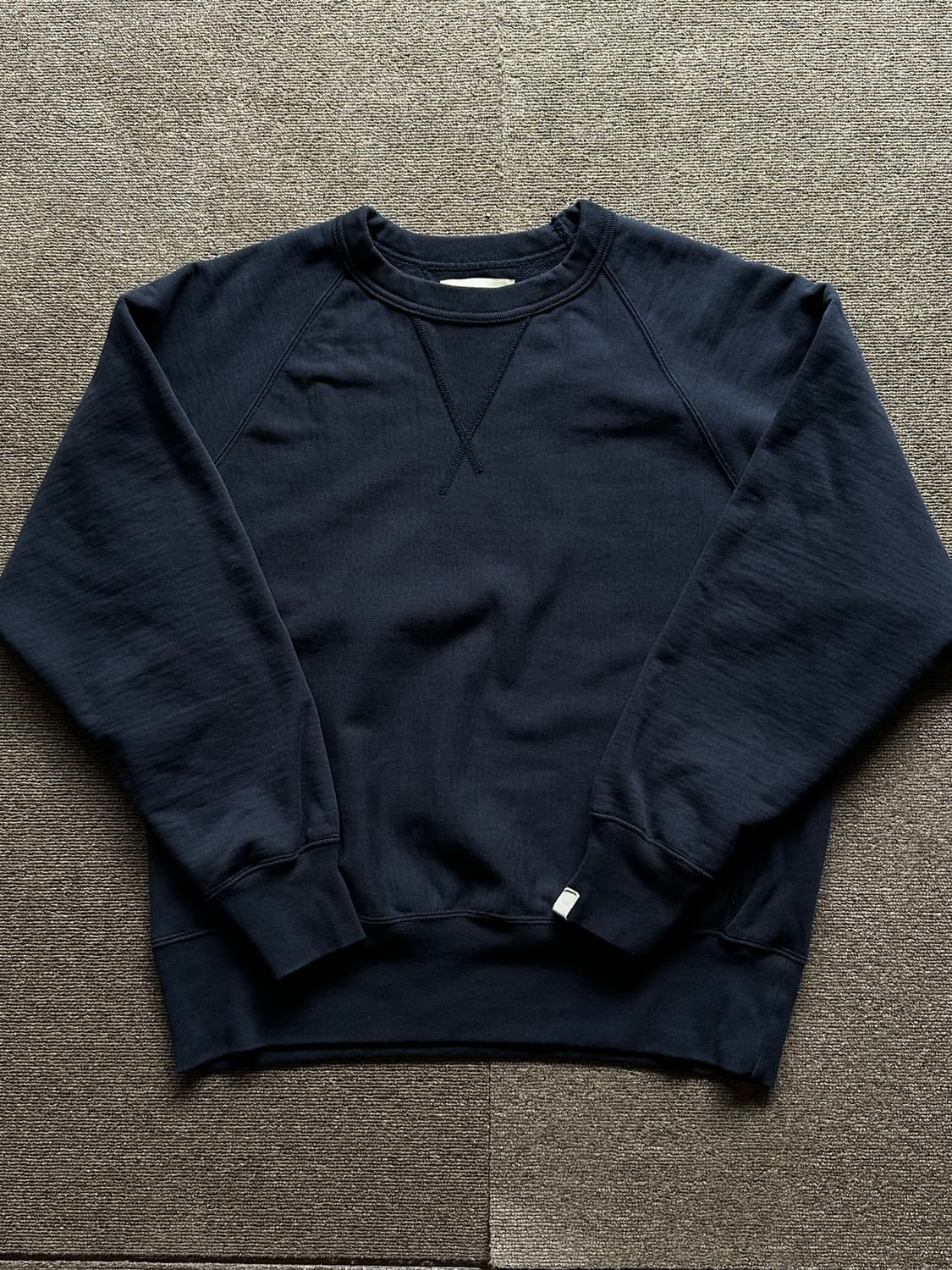 [46] cantate fluffy sweatshirt navy 상품이미지4