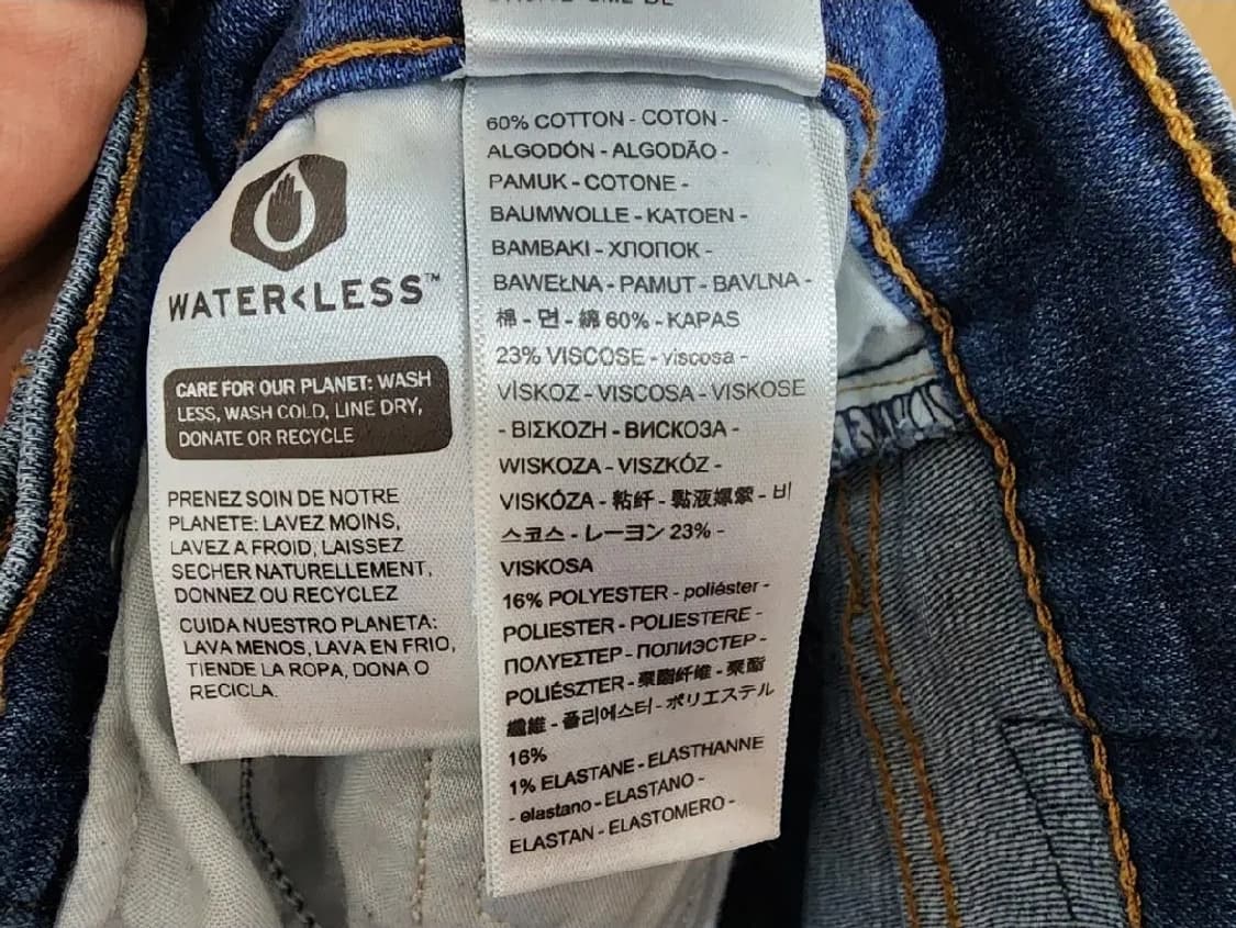 (28)여성 리바이스 724 하이라이즈 스트레이트 진 데님 팬츠 상품이미지6