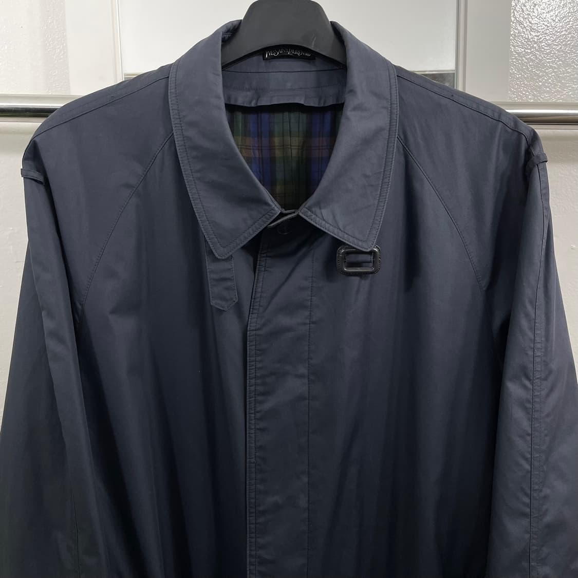 M 입생로랑 싱글 트렌치 롱코트 상품이미지3