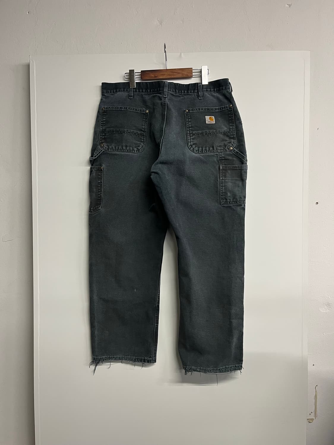 00s 칼하트 더블니 블랙 38x30 상품이미지3