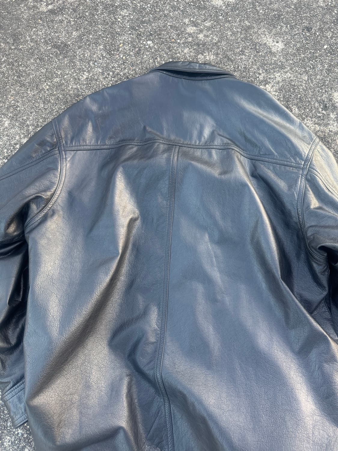 90s 빈티지 할리데이비슨 가죽 레더 셔츠 자켓 XL 상품이미지6