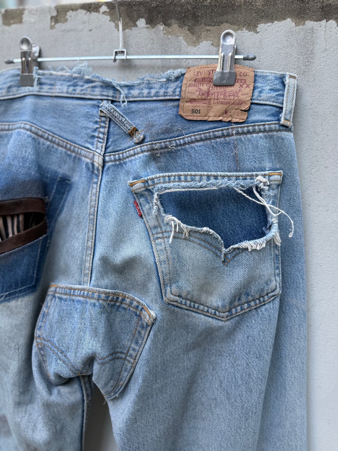 빈티 앤드류스 리바이스 리워크 데님 팬츠 상품이미지7