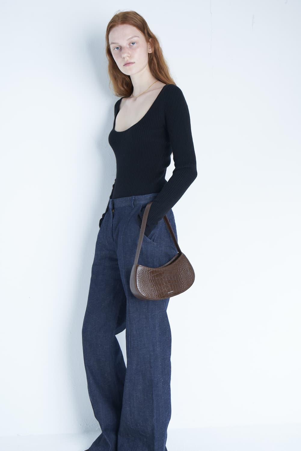 포니테일 가방 NEW BEAN BAG (BROWN) 상품이미지3