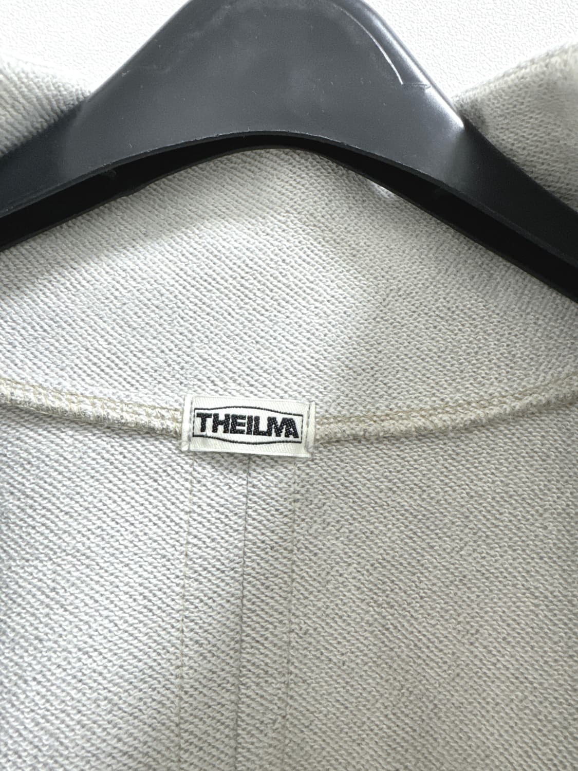 더일마 스웨트 크롭 집업 탑 상품이미지2