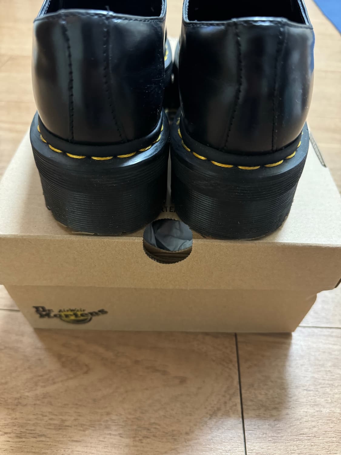 [240] 닥터마틴 1461 쿼드 블랙 uk5 상품이미지9