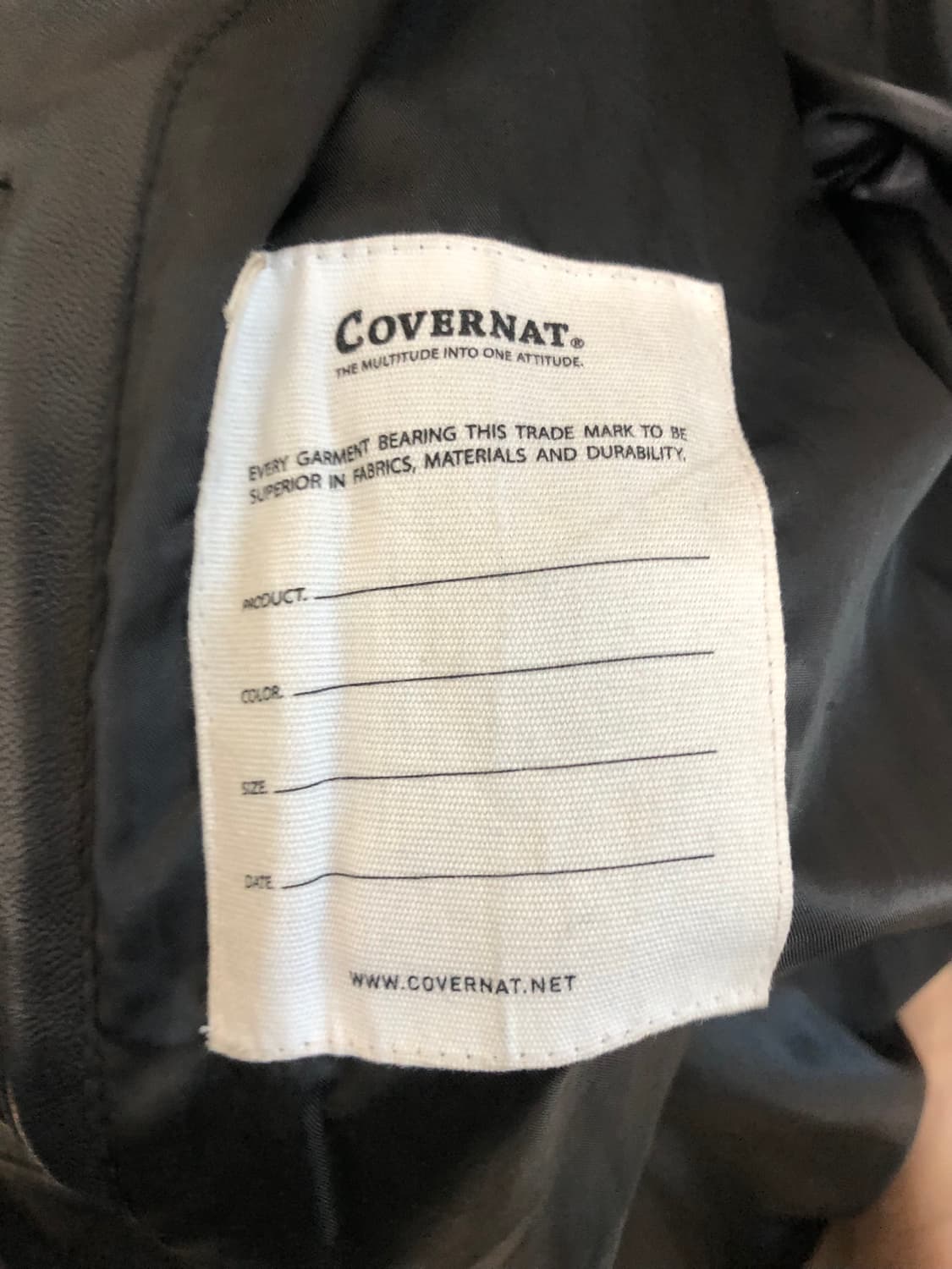 커버낫 양가죽 라이더자켓 L 100 상품이미지4