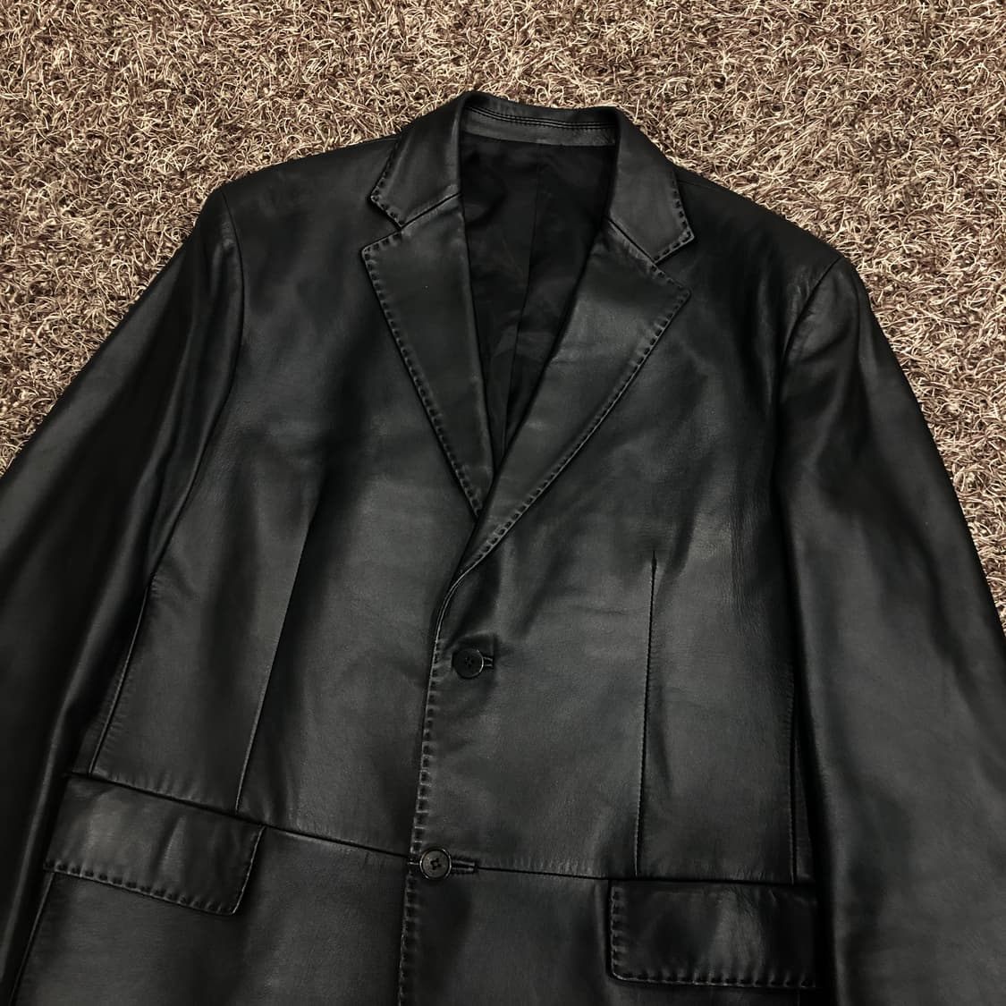 로가디스 양가죽 블레이저 레더 자켓 상품이미지2
