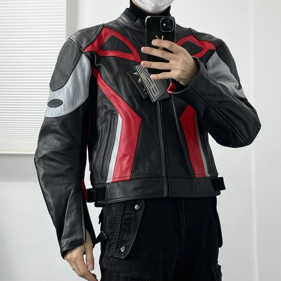 (새상품) 2XL BF 소가죽 레이싱 자켓 상품이미지1