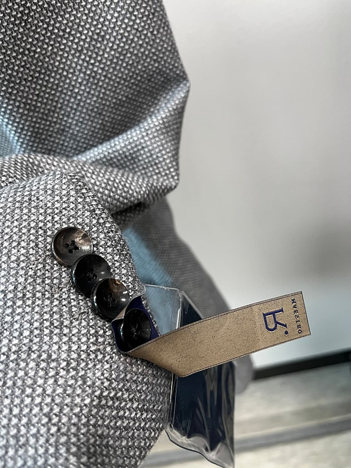 105-110) 마에스트로 피아첸자 캐시미어 자켓 상품이미지6