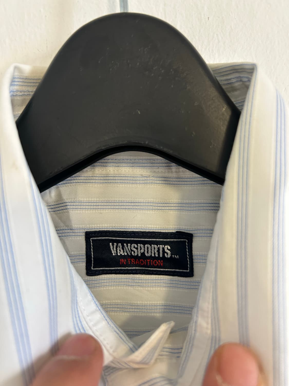 VANSPORTS 스포츠 프레피 스트라이프 버튼다운 셔츠 상품이미지2