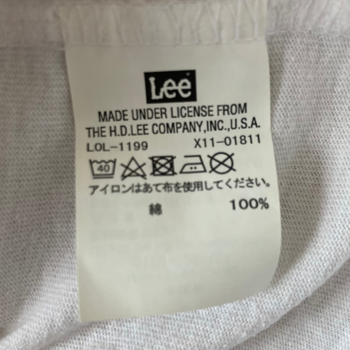 Lee denim pocket T-shirt 상품이미지4