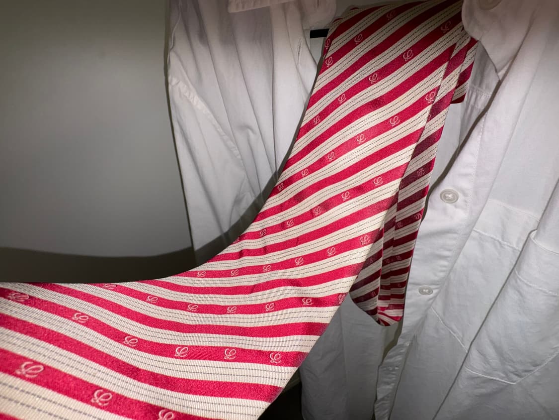 (무료배송) 명품 로에베 넥타이 상품이미지4