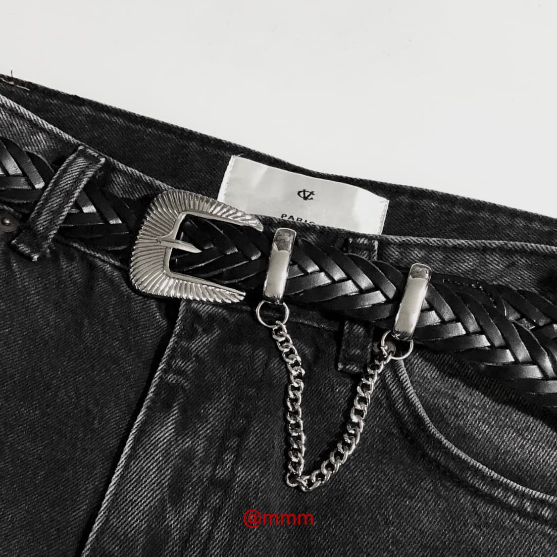 [Unisex] 웨스턴 체인 메쉬벨트 상품이미지2