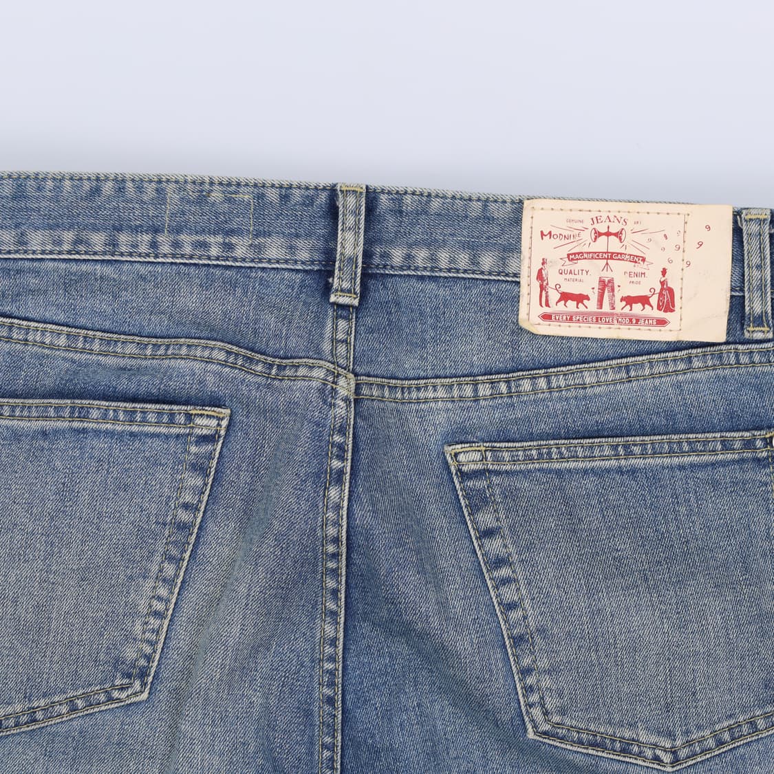 33 모드나인 워싱 데님팬츠 0331H1 상품이미지3