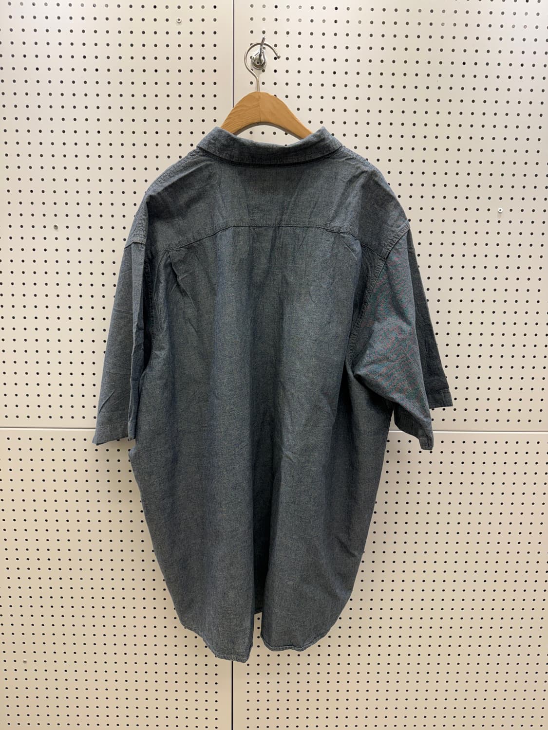 칼하트 반팔 워크셔츠 블루 U1148 상품이미지3