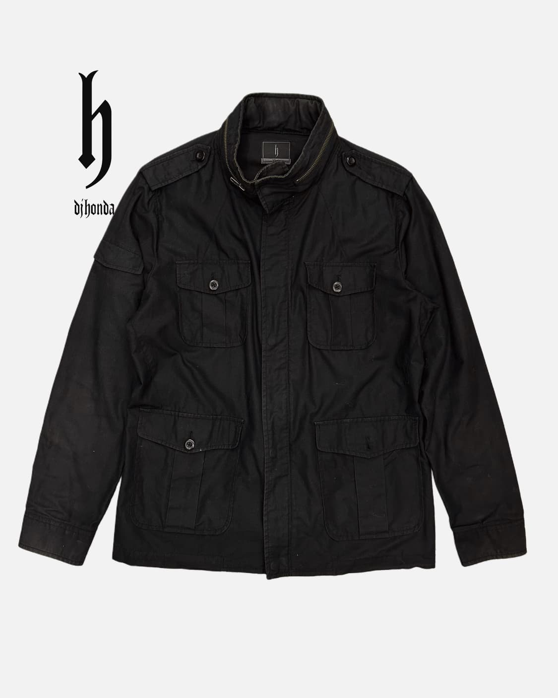 DJ HONDA military pocket zip-up jacket 상품이미지1